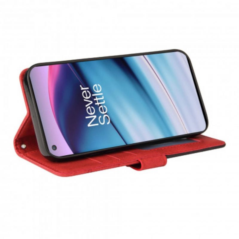 Κάλυμμα OnePlus Nord CE 5G Δίχρωμο Signature Faux Leather