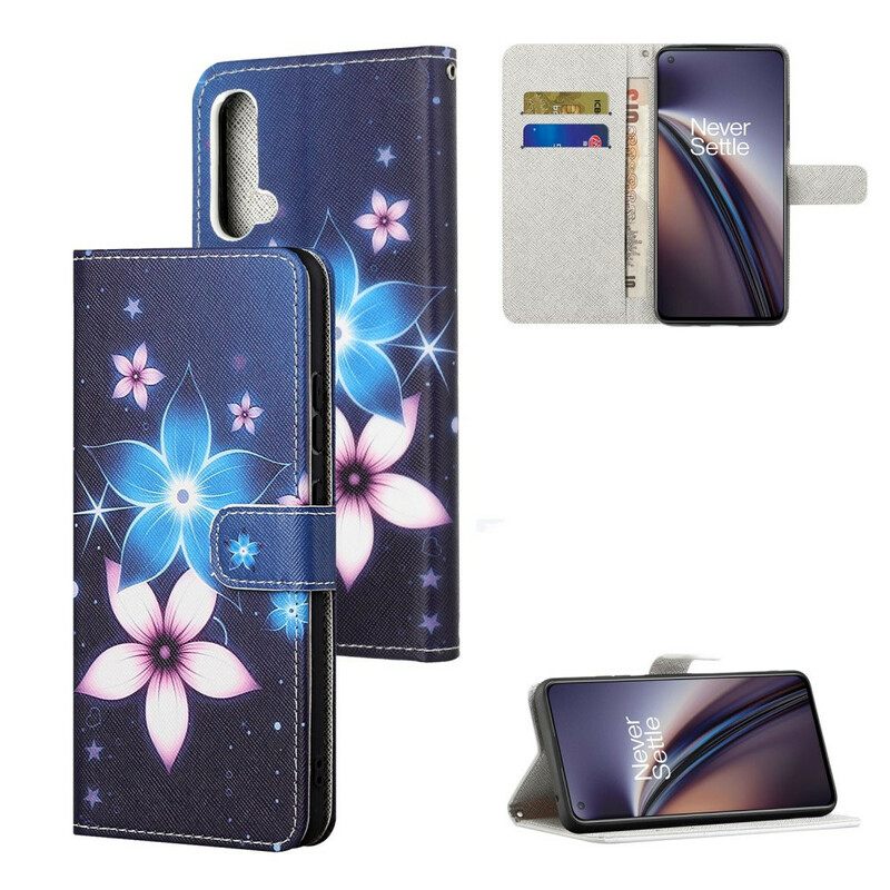 Κάλυμμα OnePlus Nord CE 5G με κορδονι Λουλούδια Lunar Strap