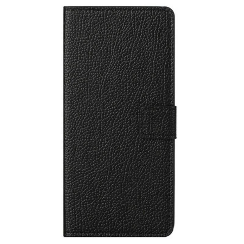 Θήκη Flip OnePlus Nord CE 5G Litchi Grain Leather Effect