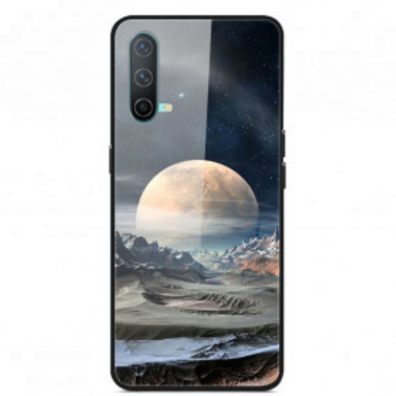 Θήκη OnePlus Nord CE 5G Space Moon Tempered Glass