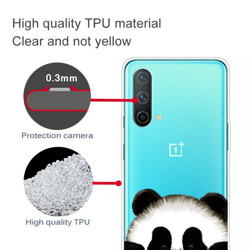 Θήκη OnePlus Nord CE 5G Χωρίς Ραφή Panda