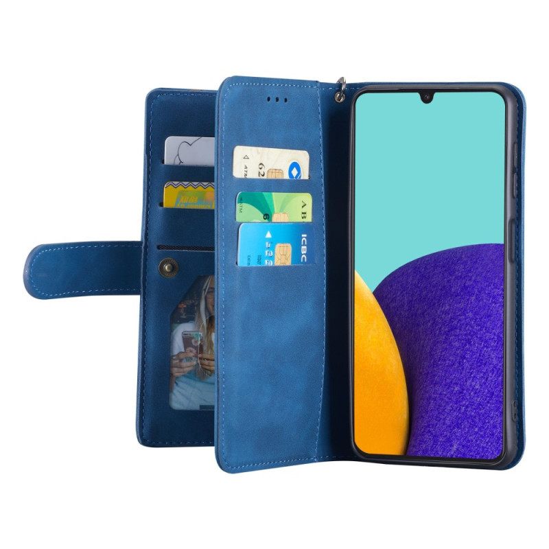 Κάλυμμα Samsung Galaxy A23 5G Θήκη Κάρτας Faux Leather 9 Casedance