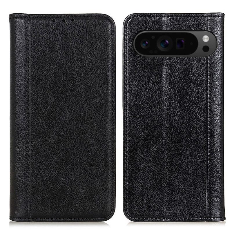 Δερματινη Θηκη Google Pixel 9 Pro Xl Litchi Texture Split Leather