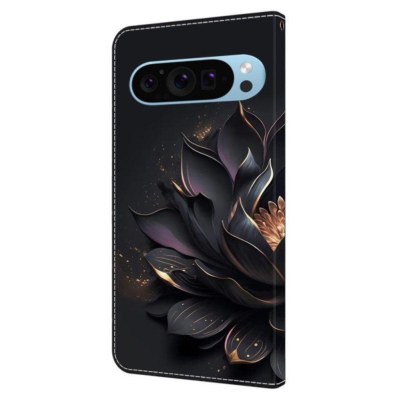 Δερματινη Θηκη Google Pixel 9 Pro Xl Μωβ Lotus