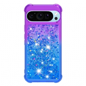 Κάλυμμα Google Pixel 9 Pro Xl Glitter Gradient Σιλικόνης