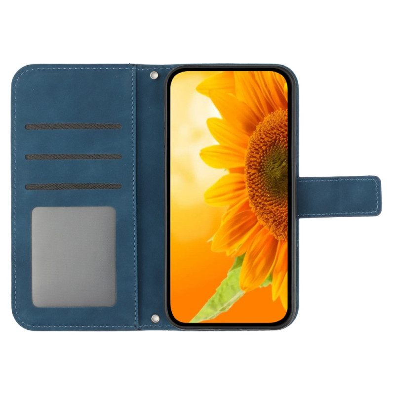 Θηκη Κινητου Google Pixel 9 Pro Xl Sunflower Print Με Λουράκι