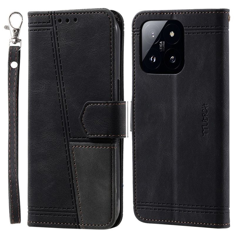 Θηκη Κινητου Xiaomi 14 Pro Ttudrch Lanyard Rfid Blocking