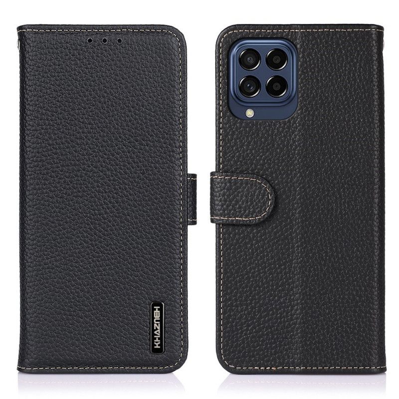 Κάλυμμα Samsung Galaxy M53 5G Khazneh Lychee Leather