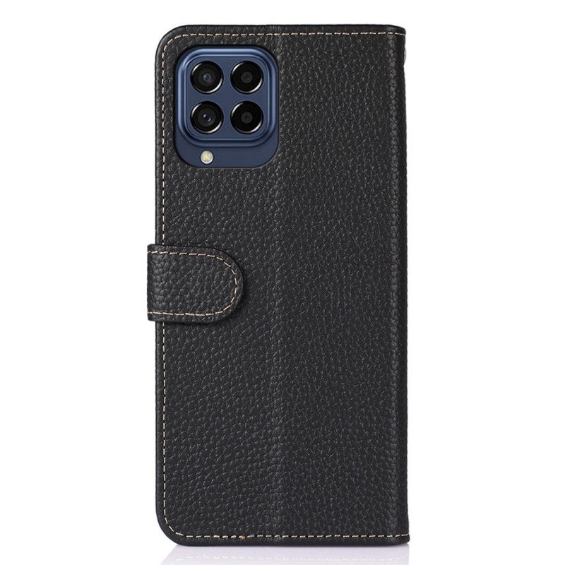 Κάλυμμα Samsung Galaxy M53 5G Khazneh Lychee Leather