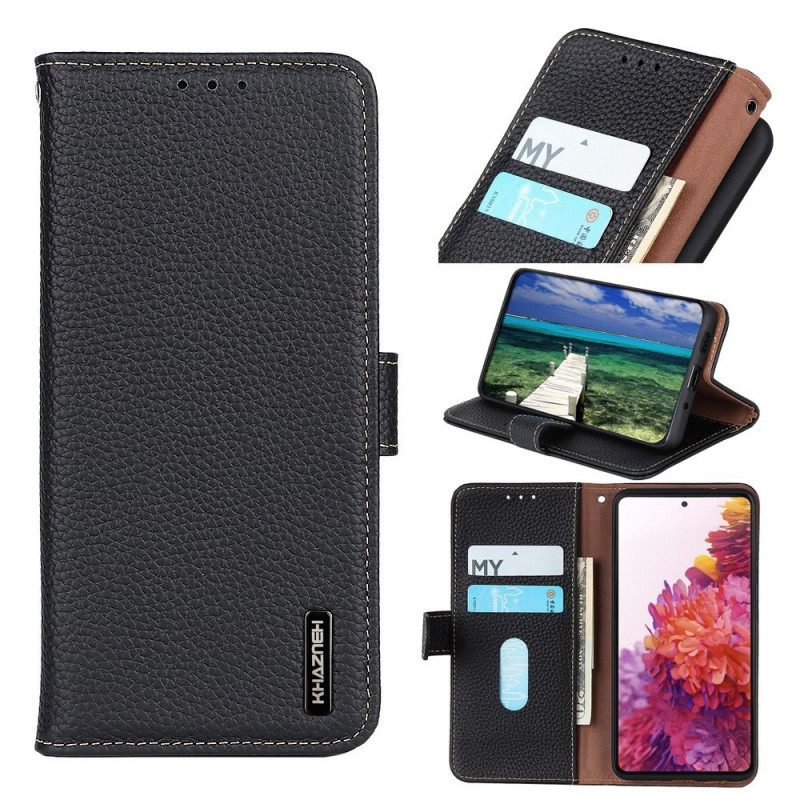 Κάλυμμα Samsung Galaxy M53 5G Khazneh Lychee Leather