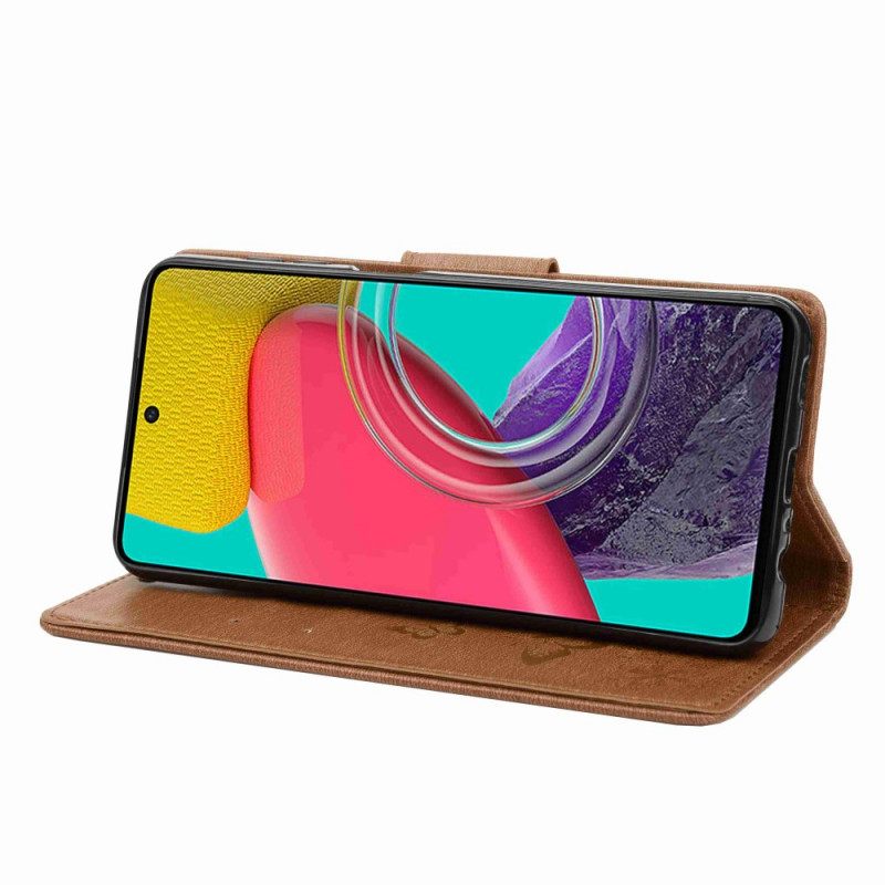 Κάλυμμα Samsung Galaxy M53 5G με κορδονι Σχέδιο Strappy Butterflies