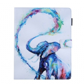 δερματινη θηκη iPad 10.2" (2020) (2019) Elephant Art