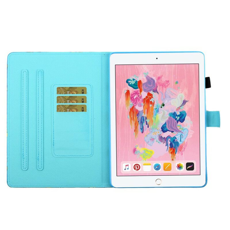 Θήκη Flip iPad 10.2" (2020) (2019) Βασιλική Κουκουβάγια