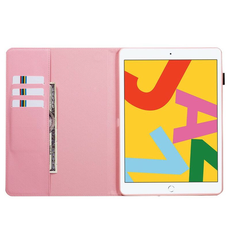 Θήκη Flip iPad 10.2" (2020) (2019) Κόκκινα Κλαδιά