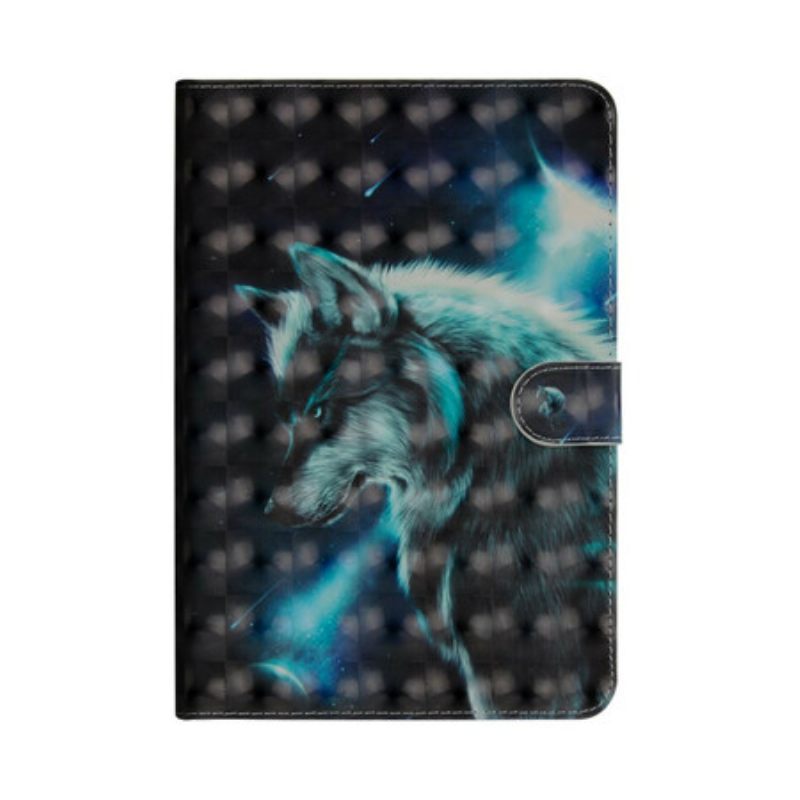 Θήκη Flip iPad 10.2" (2020) (2019) Light Spot Wolf