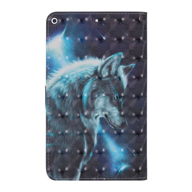 Θήκη Flip iPad 10.2" (2020) (2019) Light Spot Wolf