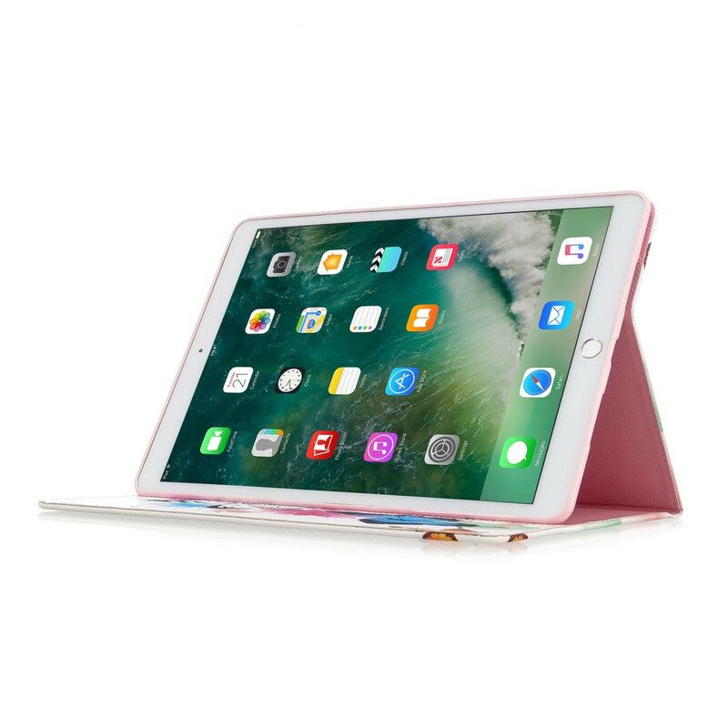 θηκη πορτοφολι iPad 10.2" (2020) (2019) Ζωγραφική Λουλουδιών