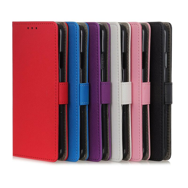 Θήκη Flip Poco X3 / X3 Pro / X3 NFC Απλό Γυαλιστερό Δερμάτινο Εφέ