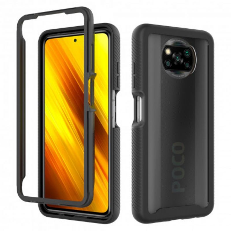 Θήκη Poco X3 / X3 Pro / X3 NFC Υβριδική Σχεδίαση Άκρες Σιλικόνης