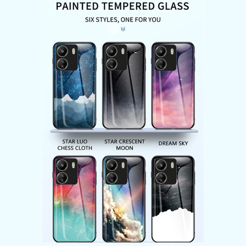 Κάλυμμα Poco C65 Starry Sky Tempered Glass