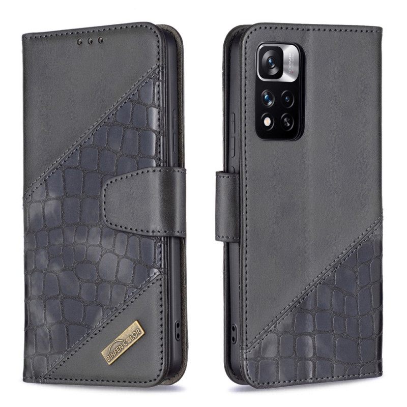 Κάλυμμα Xiaomi Redmi Note 11 Pro Plus 5G Binfen Color Crocodile Skin Style