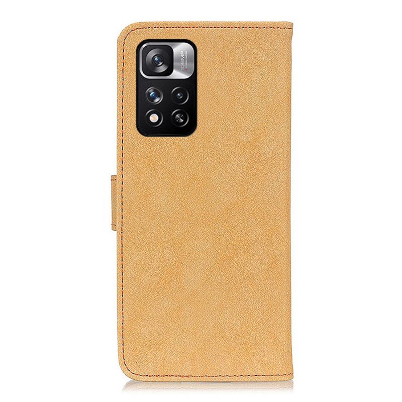 Κάλυμμα Xiaomi Redmi Note 11 Pro Plus 5G Khazneh Retro Split Leather