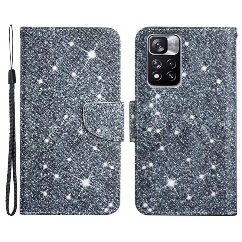 Κάλυμμα Xiaomi Redmi Note 11 Pro Plus 5G με κορδονι Strappy Sequins