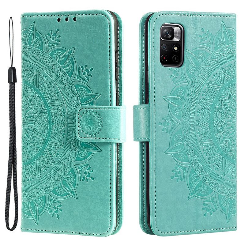 Θήκη Flip Xiaomi Redmi Note 11 Pro Plus 5G Sun Mandala