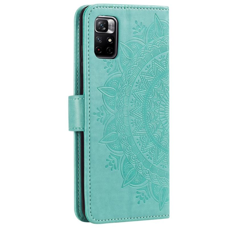 Θήκη Flip Xiaomi Redmi Note 11 Pro Plus 5G Sun Mandala