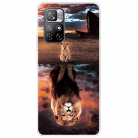 θηκη κινητου Xiaomi Redmi Note 11 Pro Plus 5G Feline Dream Silicone