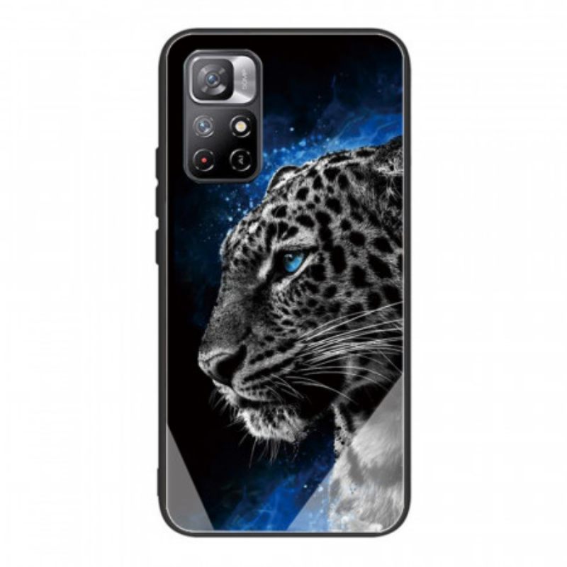 θηκη κινητου Xiaomi Redmi Note 11 Pro Plus 5G Γυαλί Feline Face Tempered Glass