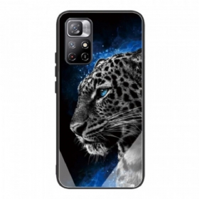 θηκη κινητου Xiaomi Redmi Note 11 Pro Plus 5G Γυαλί Feline Face Tempered Glass