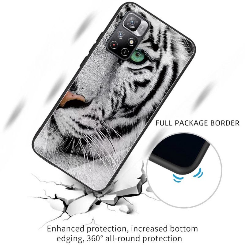 Θήκη Xiaomi Redmi Note 11 Pro Plus 5G Tiger Tempered Glass