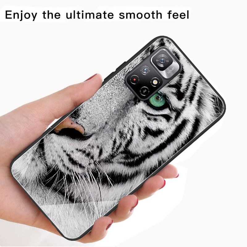 Θήκη Xiaomi Redmi Note 11 Pro Plus 5G Tiger Tempered Glass