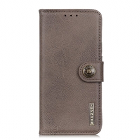 Κάλυμμα Poco F4 Faux Leather Retro Khazneh