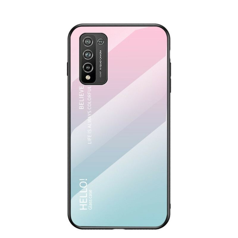 Θήκη Honor 10X Lite Tempered Glass Γεια Σας