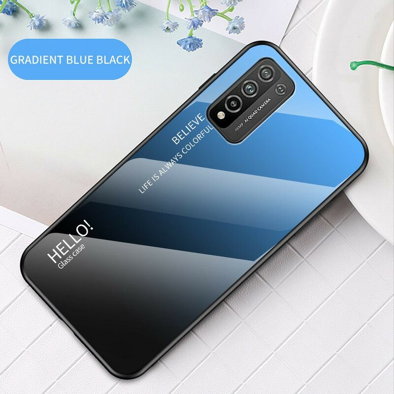 Θήκη Honor 10X Lite Tempered Glass Γεια Σας