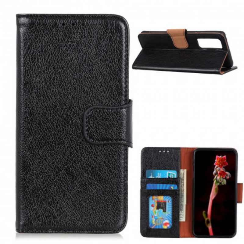 Κάλυμμα OnePlus 9 Pro Split Nappa Leather