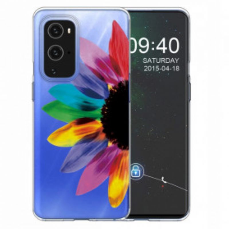 Θήκη OnePlus 9 Pro Πολύχρωμο Λουλούδι