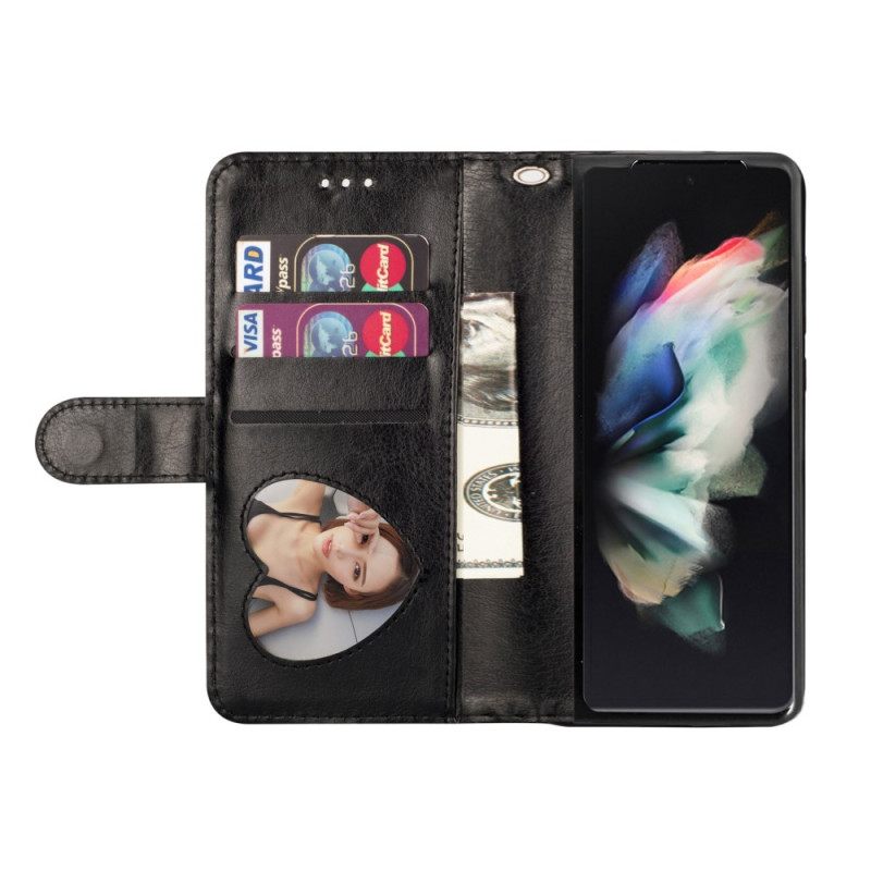 Θήκη Flip Samsung Galaxy Z Fold 4 Stars Lanyard