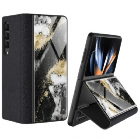 θηκη κινητου Samsung Galaxy Z Fold 4 Gkk Marble Waves