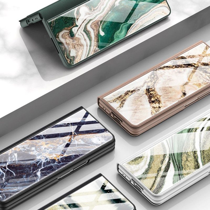 θηκη κινητου Samsung Galaxy Z Fold 4 Gkk Marble Waves