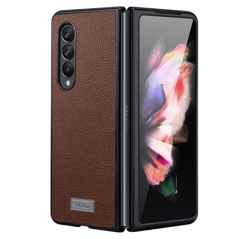 θηκη κινητου Samsung Galaxy Z Fold 4 Sulada Litchi Faux Leather