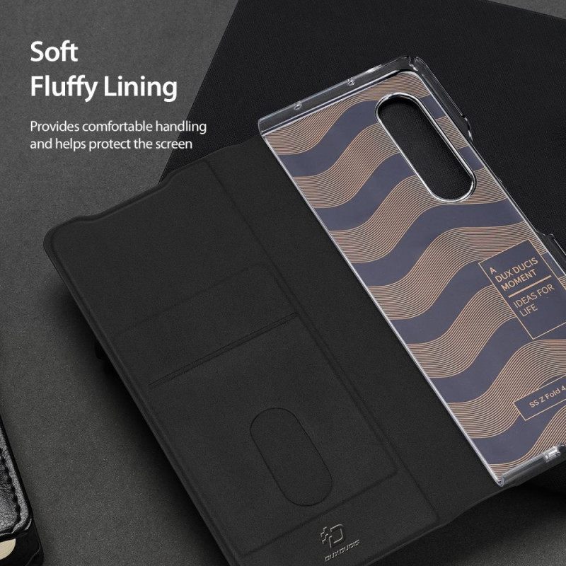 θηκη κινητου Samsung Galaxy Z Fold 4 Θήκη Flip Σειρά Dux Ducis Bril