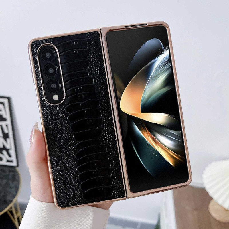 Θήκη Samsung Galaxy Z Fold 4 Croco Line