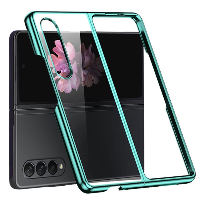 Θήκη Samsung Galaxy Z Fold 4 Διάφανο Μεταλλικό