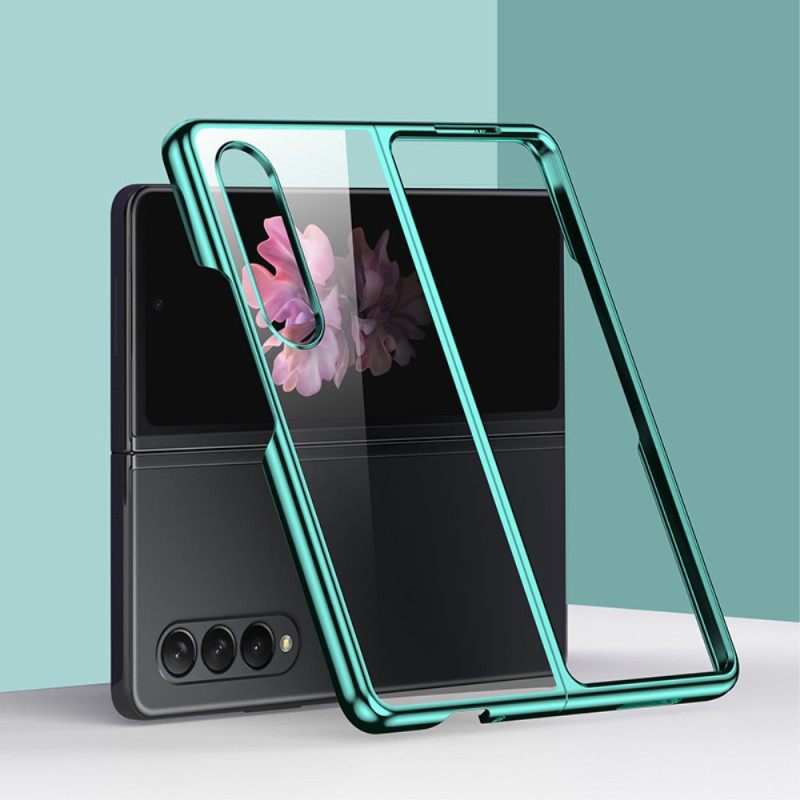 Θήκη Samsung Galaxy Z Fold 4 Διάφανο Μεταλλικό