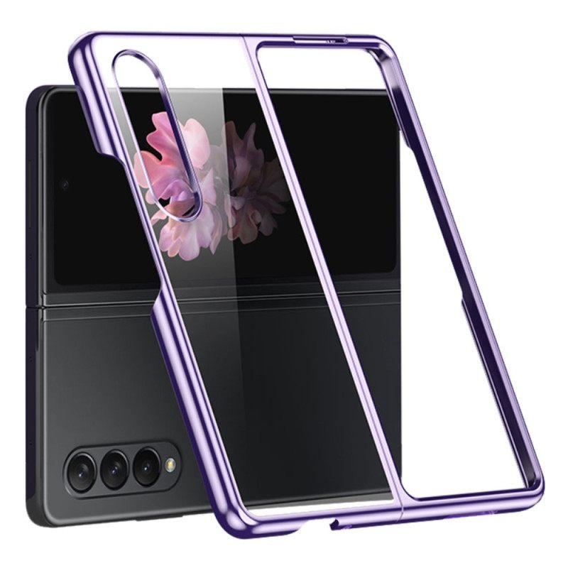 Θήκη Samsung Galaxy Z Fold 4 Διάφανο Μεταλλικό