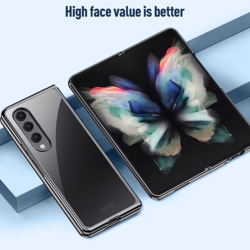 Θήκη Samsung Galaxy Z Fold 4 Διακριτικό Μεταλλικό