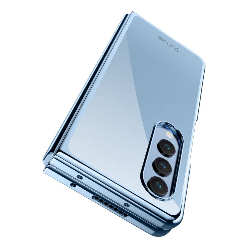 Θήκη Samsung Galaxy Z Fold 4 Διακριτικό Μεταλλικό